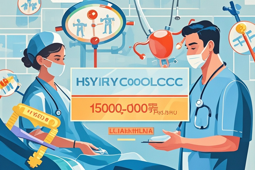 宫腹腔镜手术示意图